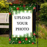 Lofaris Personalized Pine Cones Stars Christmas Garden Flag